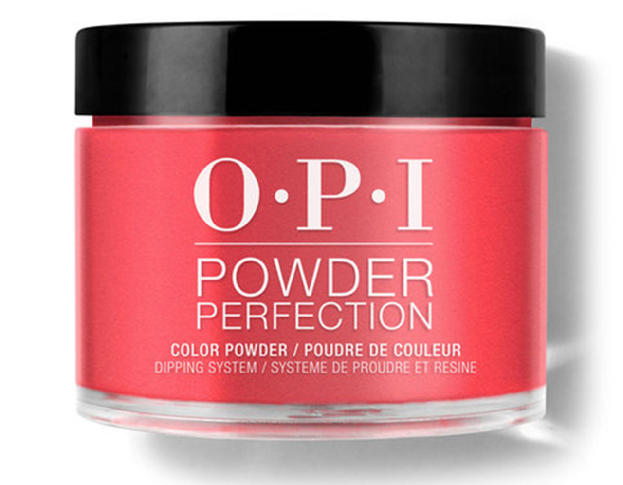 OPI Dipping Powder Perfection Red Hot Rio - 1.5 oz / 43 G