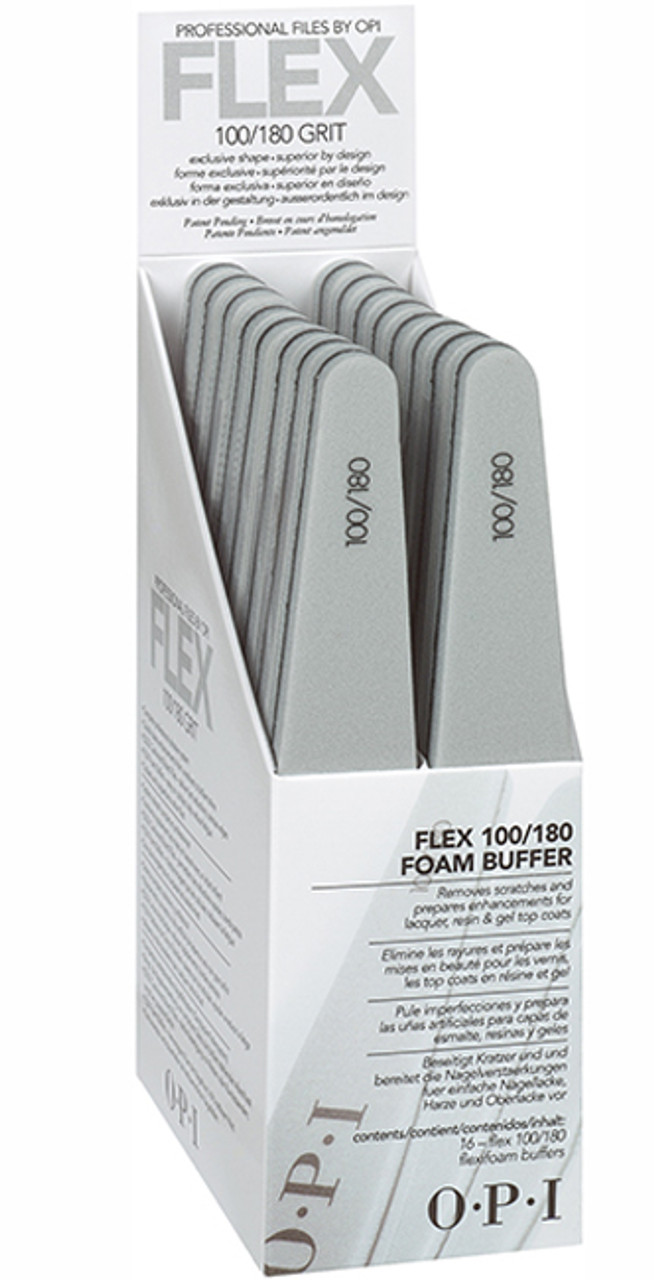 OPI Flex File 100/180 Grit - 16 PCE
