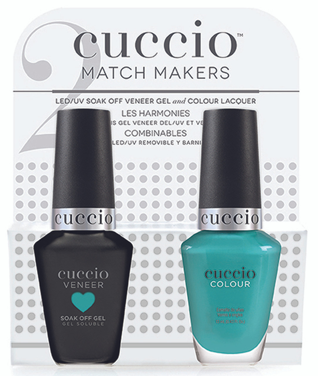 CUCCIO Veneer Gel Color Match Makers Aquaholic - 0.43 oz / 13 mL