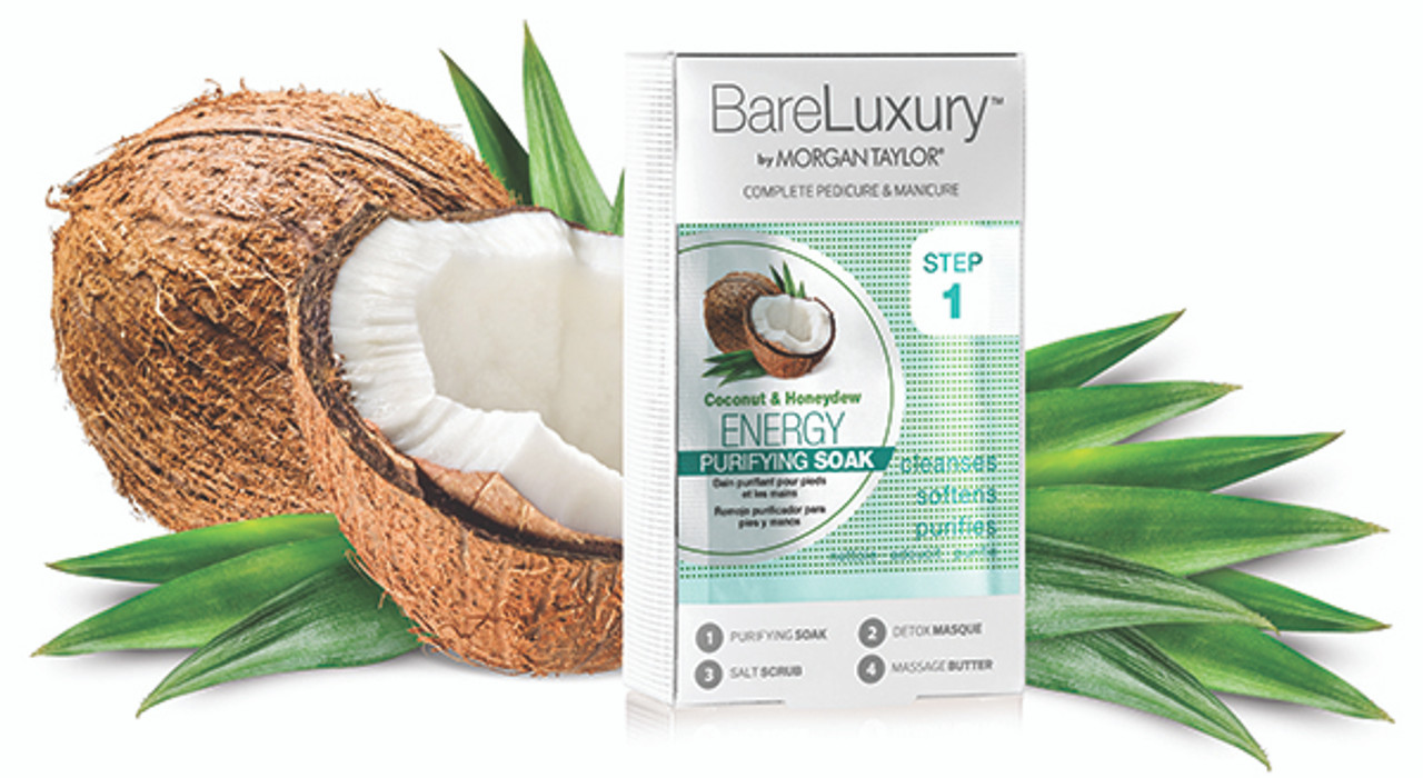 Morgan Taylor Bare Luxury Energy Coconut & Honeydew 4PK