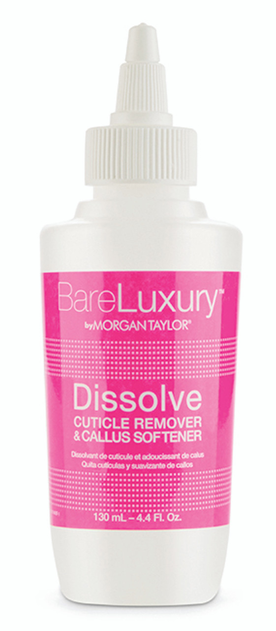 Morgan Taylor Bare Luxury Dissolve Cuticle Remover & Callus Softener - 140 mL / 4.4 oz