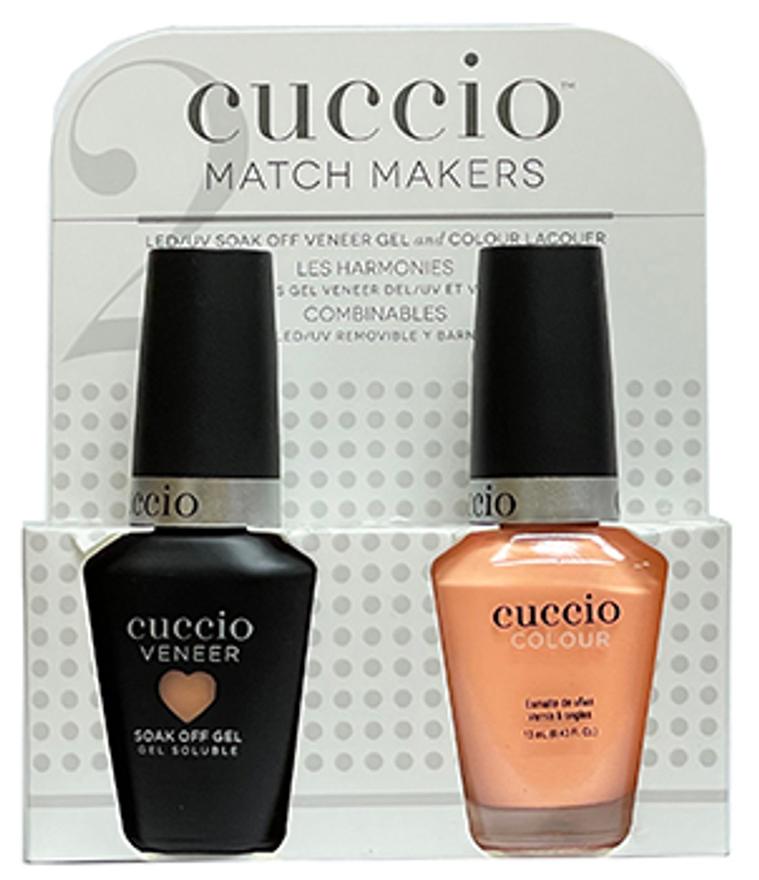 CUCCIO Veneer Gel Color Match Makers Peach Sorbet - 0.43 oz / 13 mL