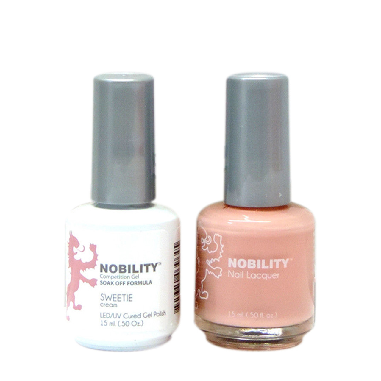 LeChat Nobility Gel Polish & Nail Lacquer Duo Set Sweetie - .5 oz / 15 ml