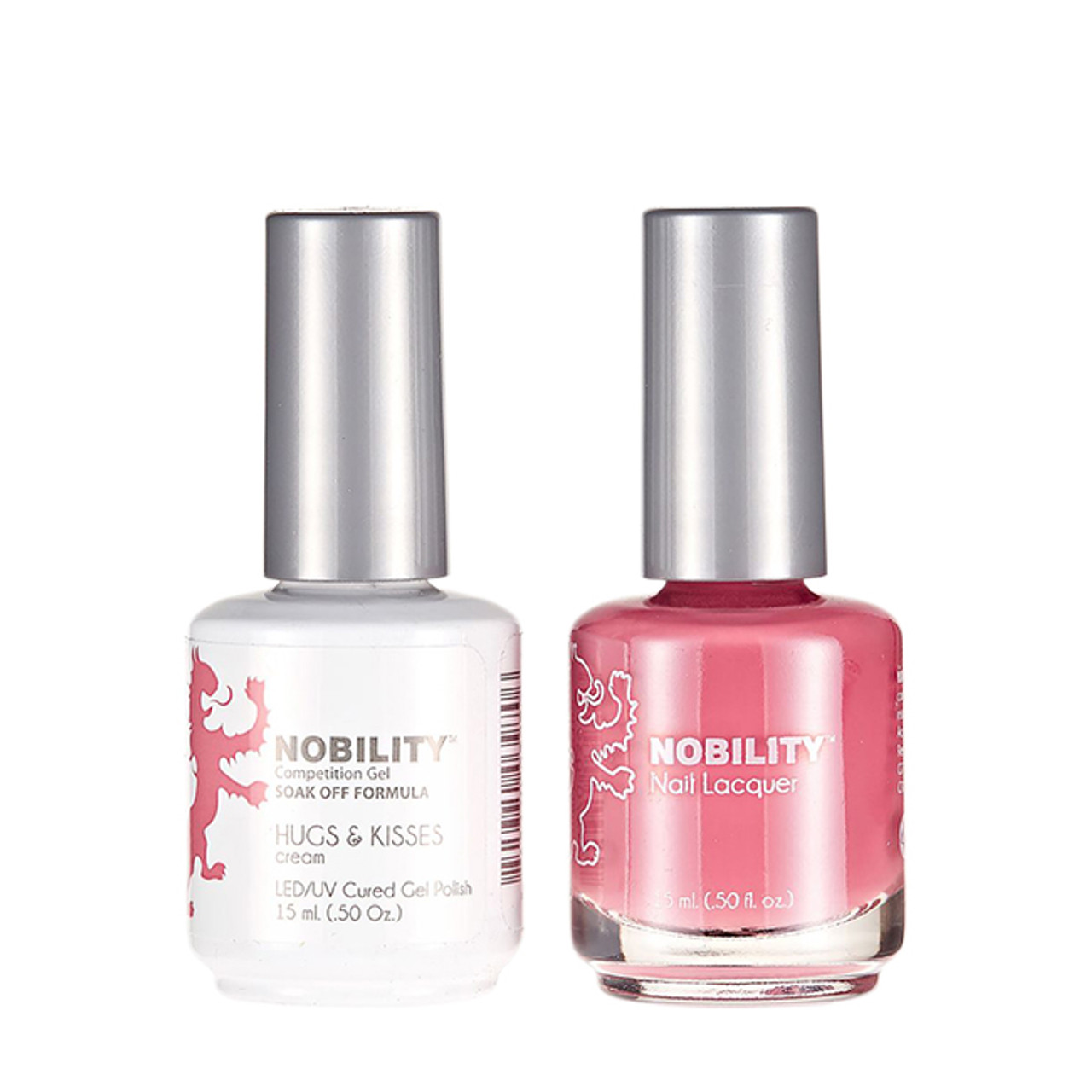 LeChat Nobility Gel Polish & Nail Lacquer Duo Set Hugs & Kisses - .5 oz / 15 ml