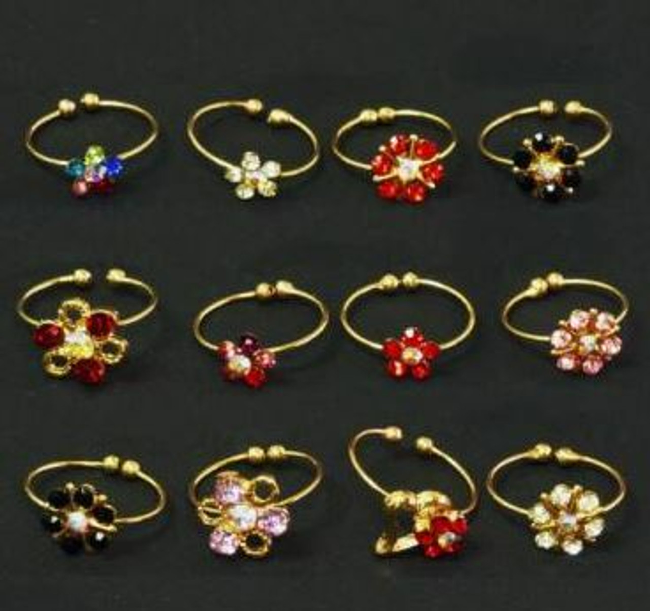 Adjustable Toe Ring - Style 212 (100 rings / each tray) Adjustable Toe Ring - Style 212 (100 rings / each tray)