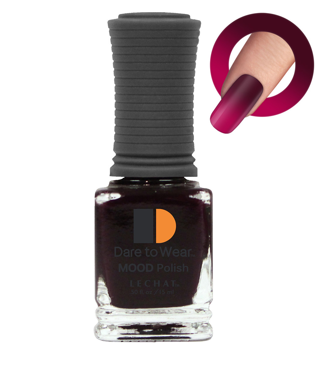 LeChat Dare To Wear Mood Crimson Nightfall - .5 oz LeChat Dare To Wear Mood Crimson Nightfall - .5 oz