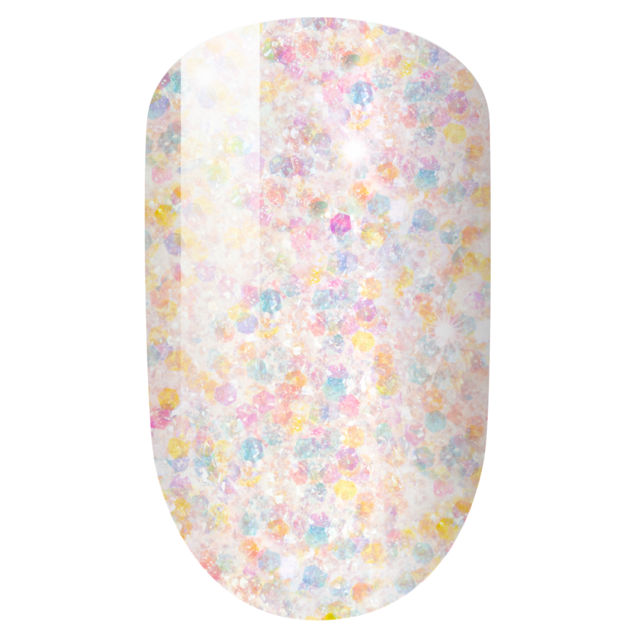 LeChat Dare to Wear Sky Dust Glitter Nail Lacquer Glacial Dust - .5 oz