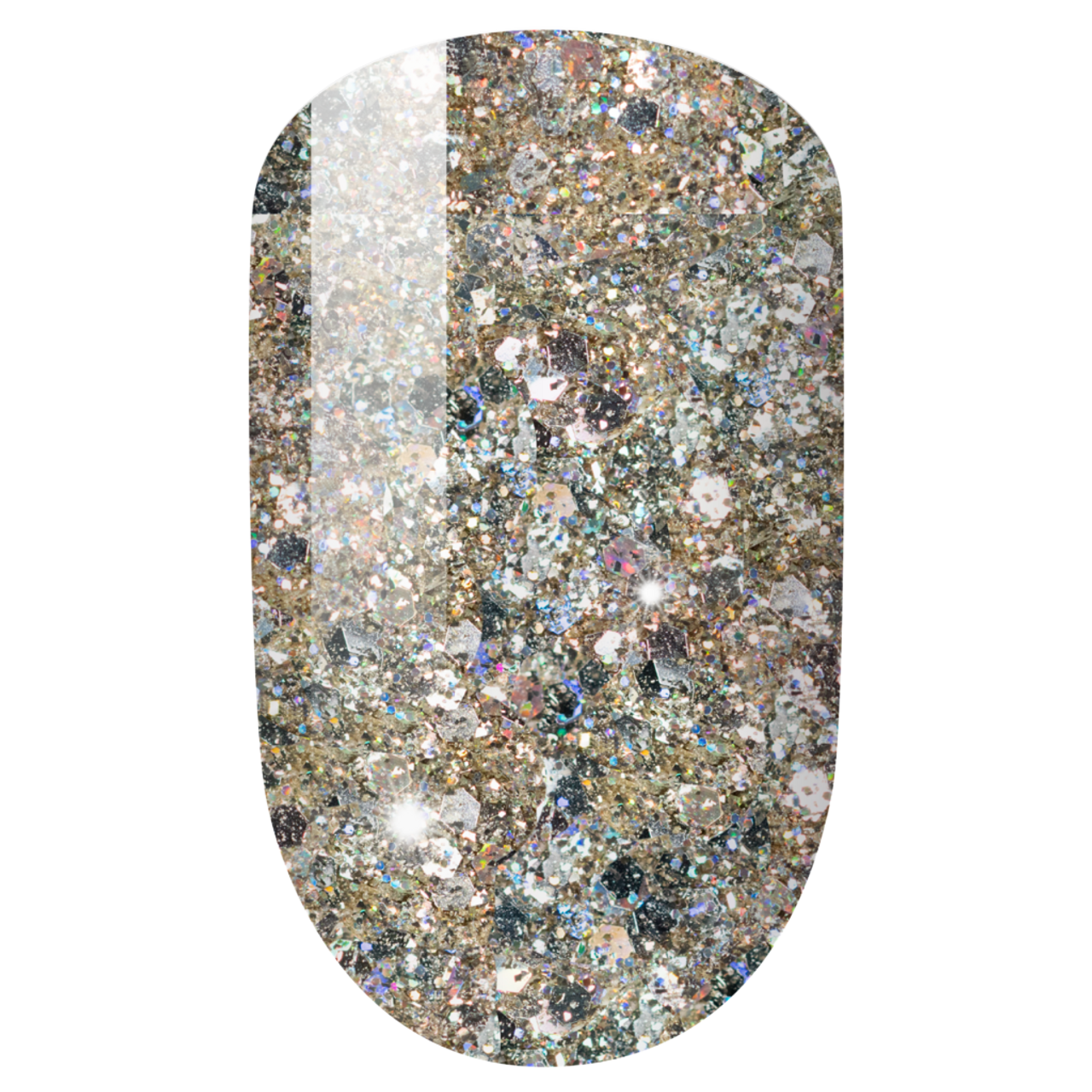 LeChat Perfect Match Sky Dust Glitter  Gel Polish + Nail Lacquer Glitter Freeze - 5 oz