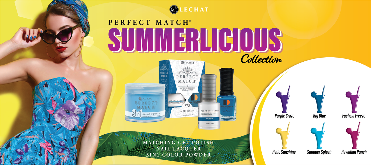 LeChat Dare to Wear Nail Lacquer Summerlicious Collection - .5 oz