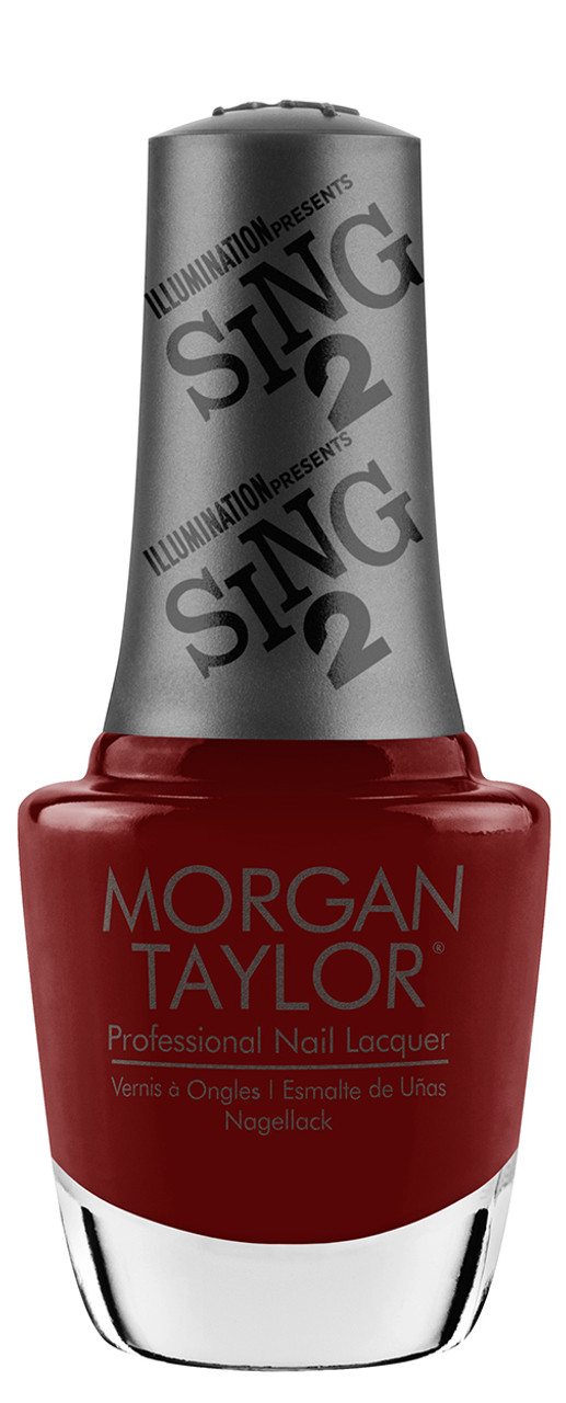 Morgan Taylor Nail Lacquer Red Shore City Rouge - 0.5oz