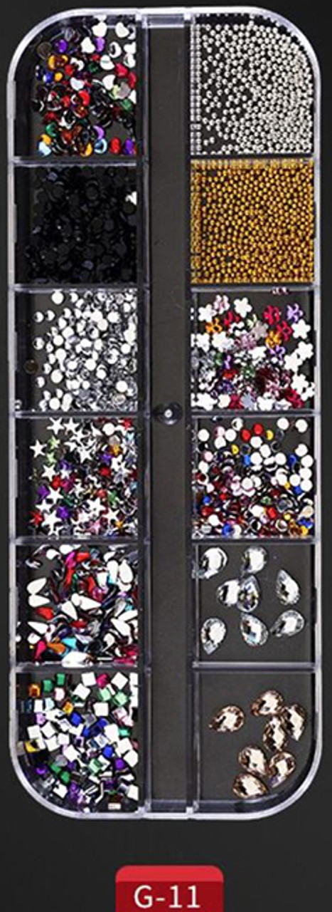 NDi beauty Nail Art Mixed Jewelry G1011