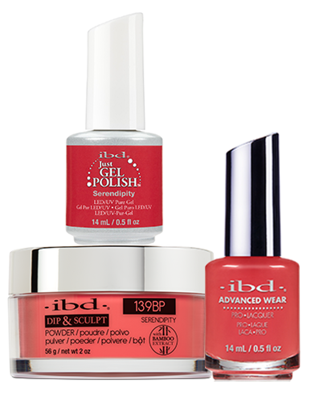 ibd Gel & Dip & Lacquer Trio Set Serendipity