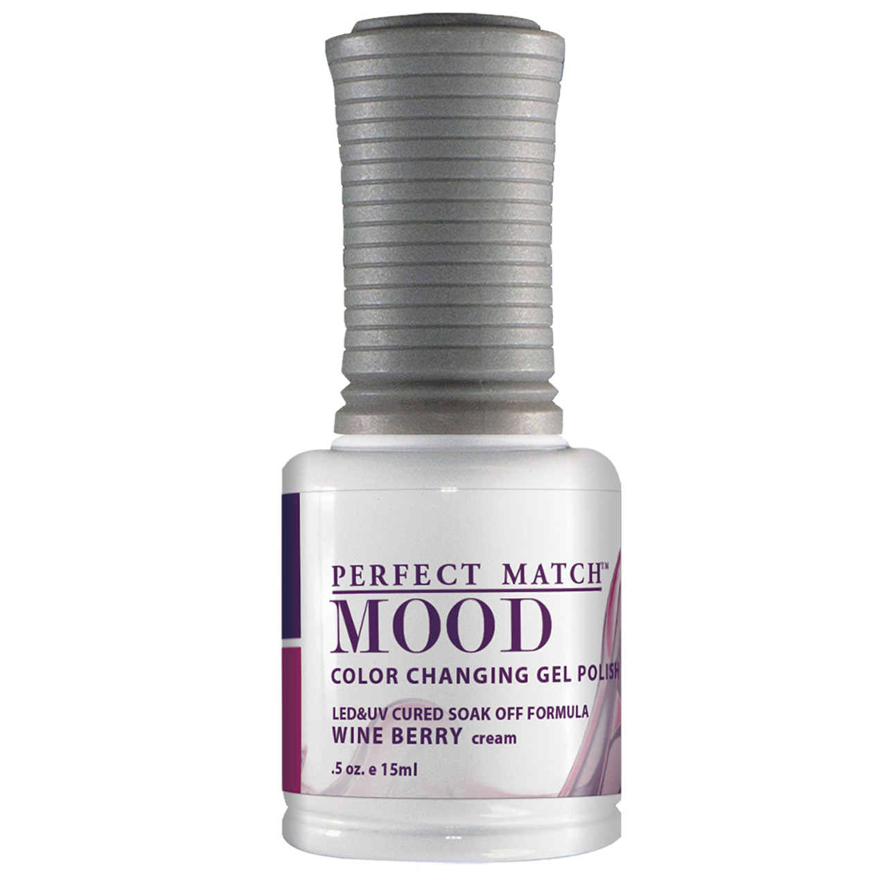 LeChat Perfect Match Gel Polish Mood Color Wine Berry - .5oz LeChat Perfect Match Gel Polish Mood Color Wine Berry - .5oz
