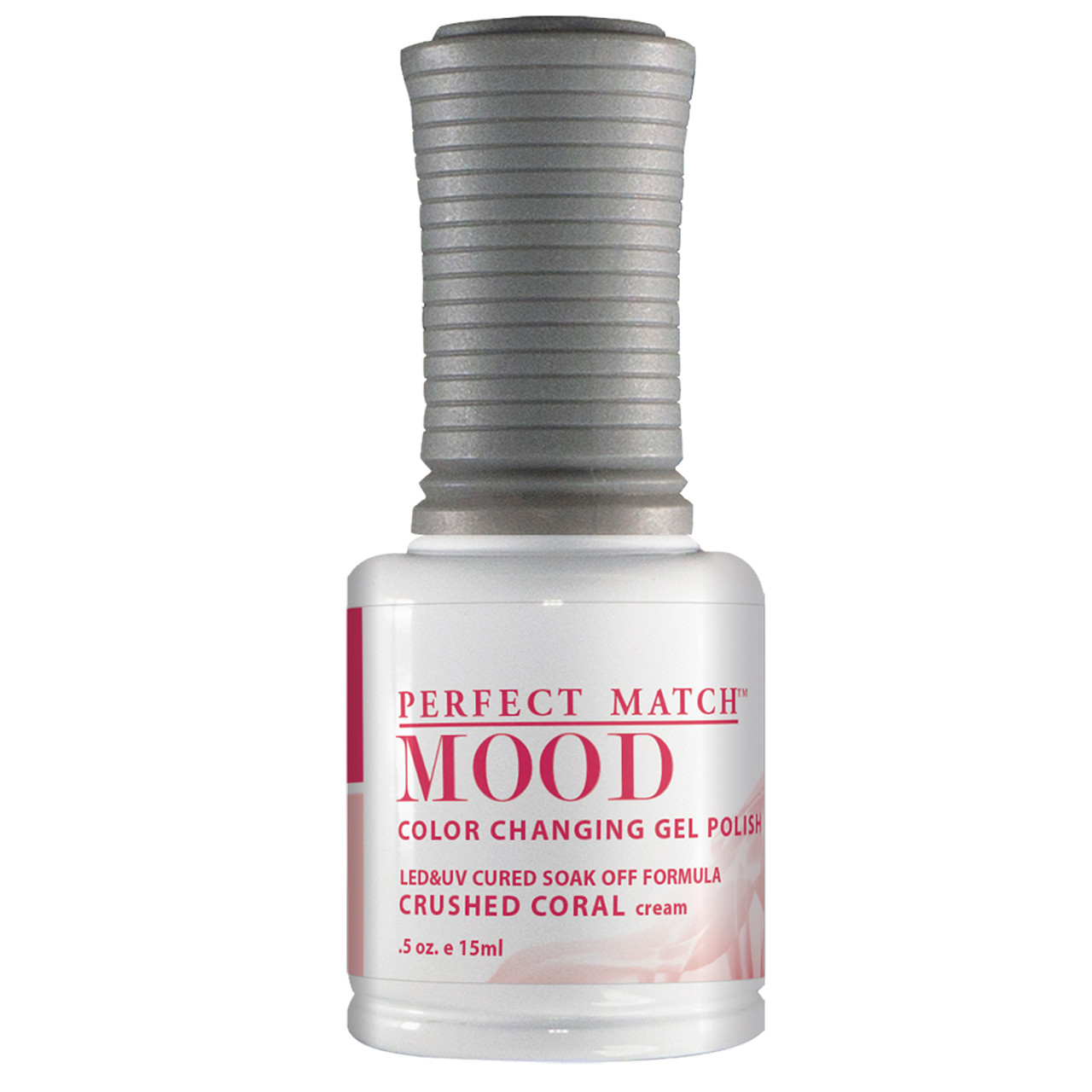LeChat Perfect Match Gel Polish Mood Color Crushed Coral - .5oz