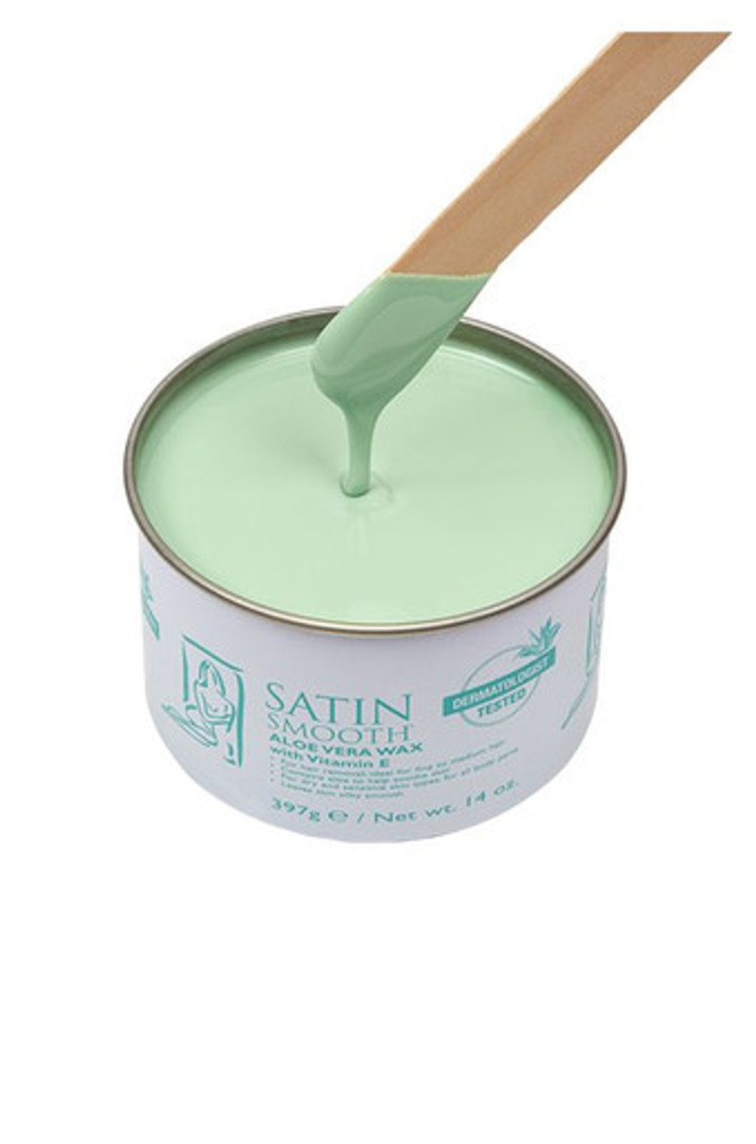 Satin Smooth Aloe Vera Wax - 14oz