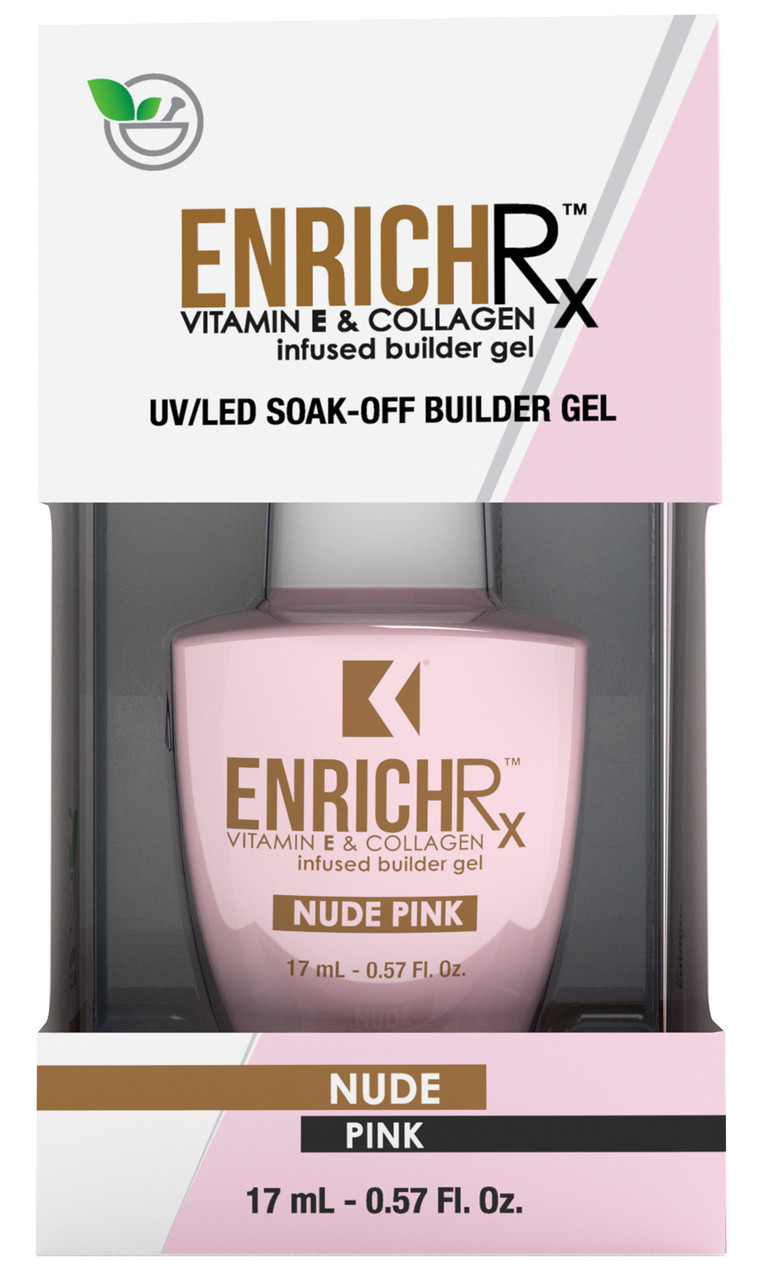 Kupa EnrichRx Builder Gel Nude Pink - 17 mL / 0.57 fl oz