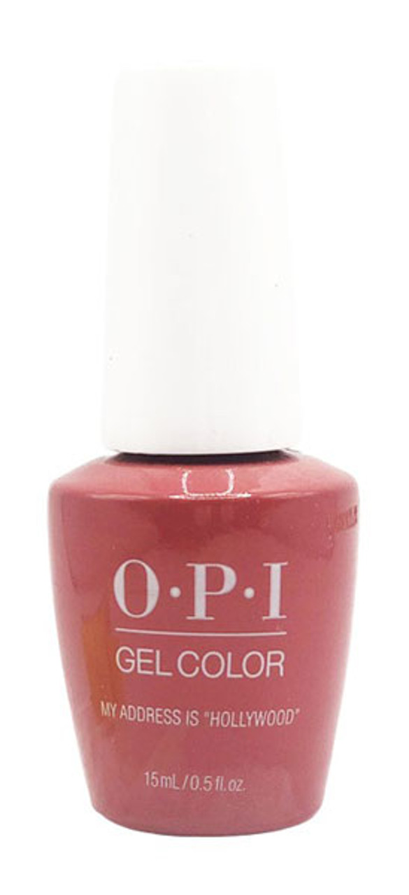 OPI Gelcolor My Address is "Hollywood" - .5 Oz / 15 mL