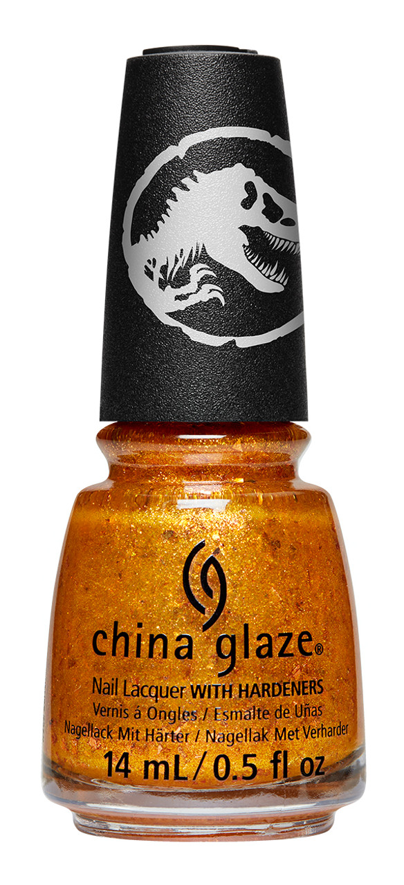China Glaze Nail Polish Lacquer Preserved In Amber - .5 oz