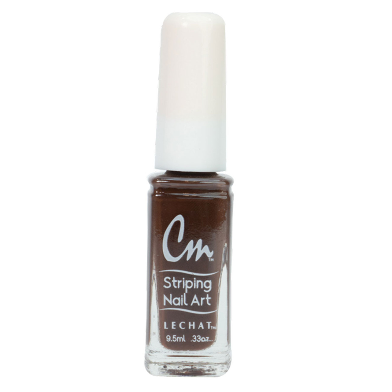 LeChat Cm Striping Nail Art - Brown