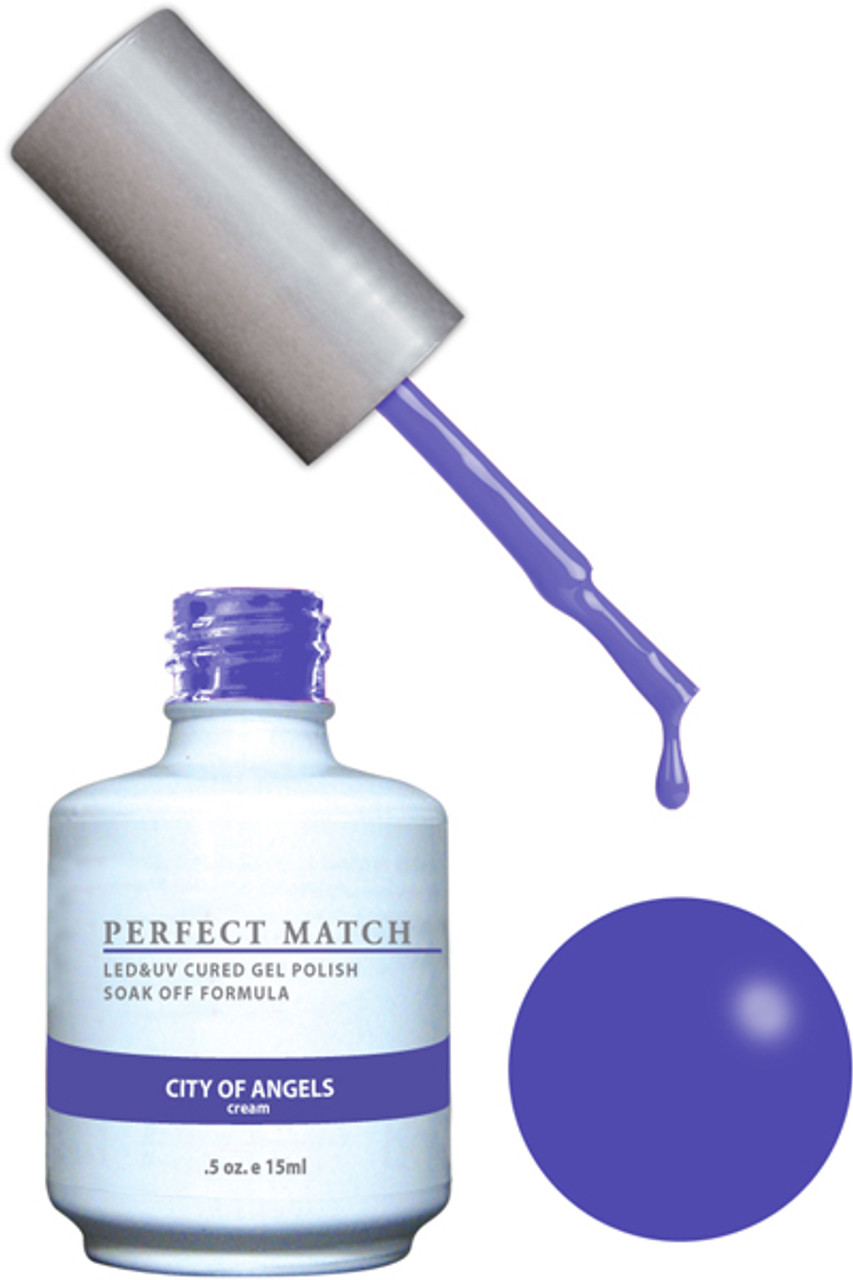 LeChat Perfect Match Gel Polish & Nail Lacquer City Of Angels  - .5oz LeChat Perfect Match Gel Polish & Nail Lacquer City Of Angels  - .5oz