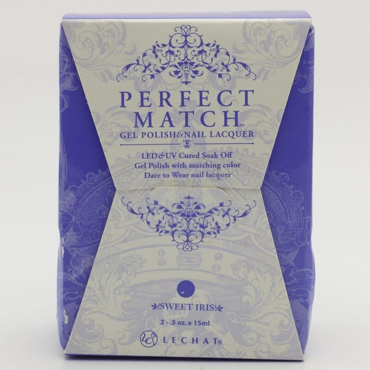 LeChat Perfect Match Gel Polish & Nail Lacquer Sweet Iris - .5oz