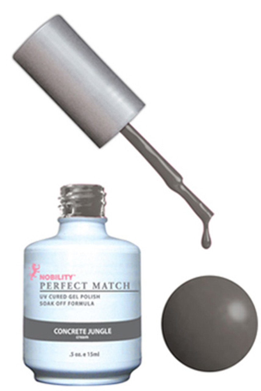 LeChat Perfect Match Gel Polish Concrete Jungle - .5 oz