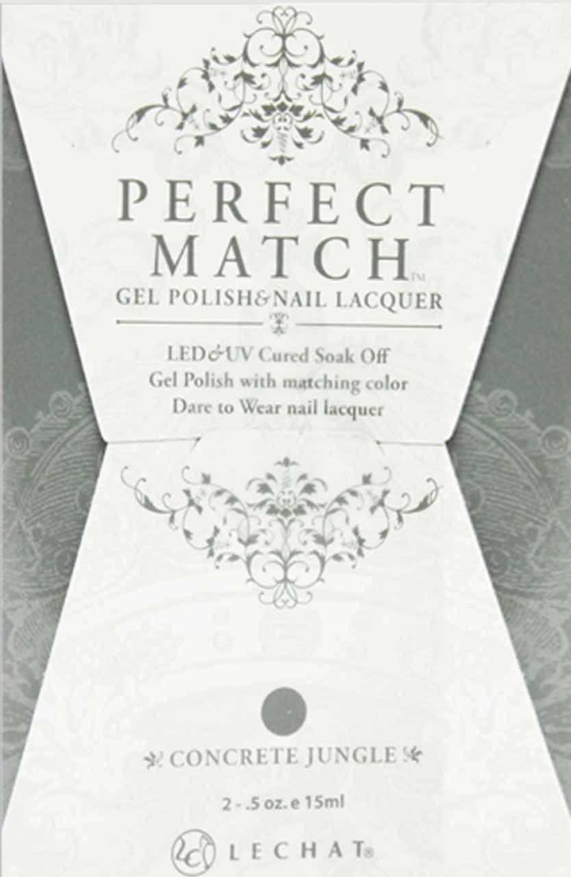 LeChat Perfect Match Gel Polish Concrete Jungle - .5 oz