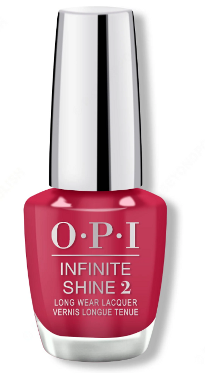 OPI Infinite Shine Red-veal your truth - .5 Oz / 15 mL