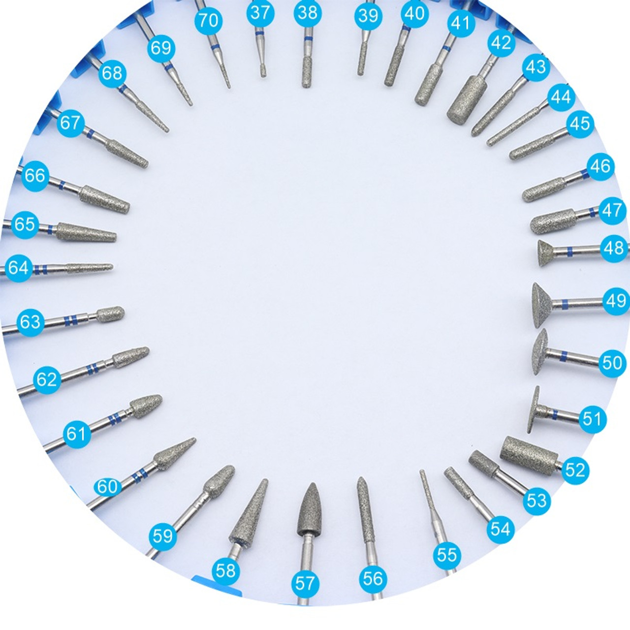 NDi beauty Diamond Drill Bit - 3/32 shank (MEDIUM) M37 - M70 NDi beauty Diamond Drill Bit - 3/32 shank (MEDIUM) M37 - M70