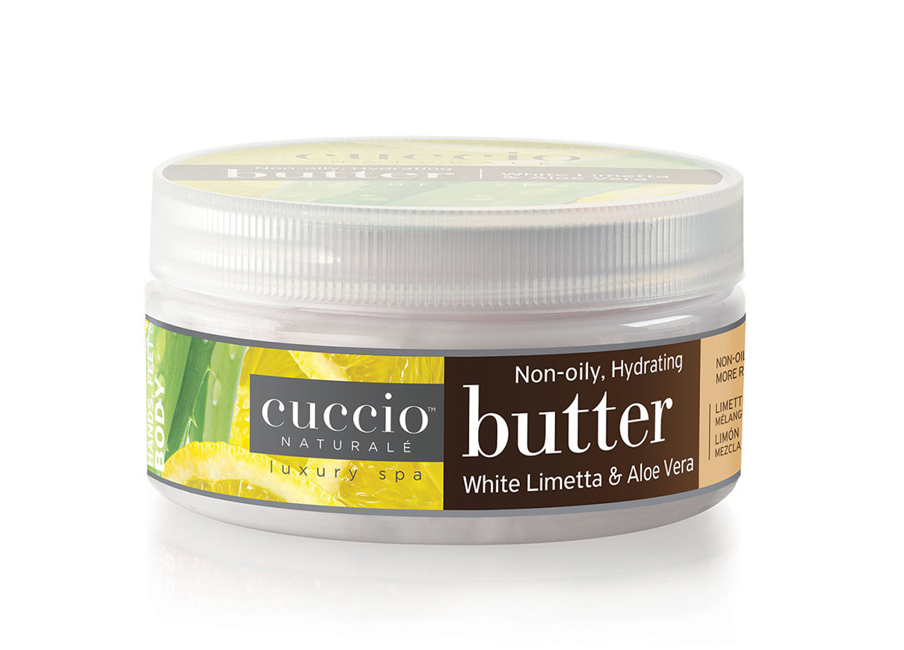 Cuccio Naturale Butter Blends White Limetta & Aloe Vera - 8 oz / 226 g