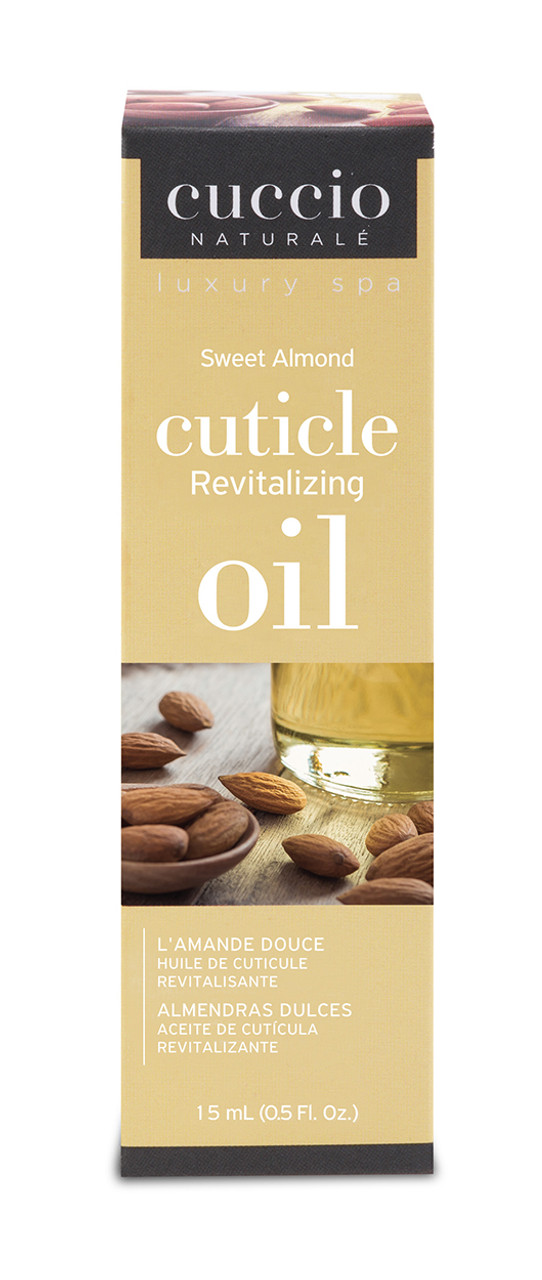 Cuccio Naturale Revitalizing Cuticle Oil White Sweet Almond - 0.5 oz / 15 mL