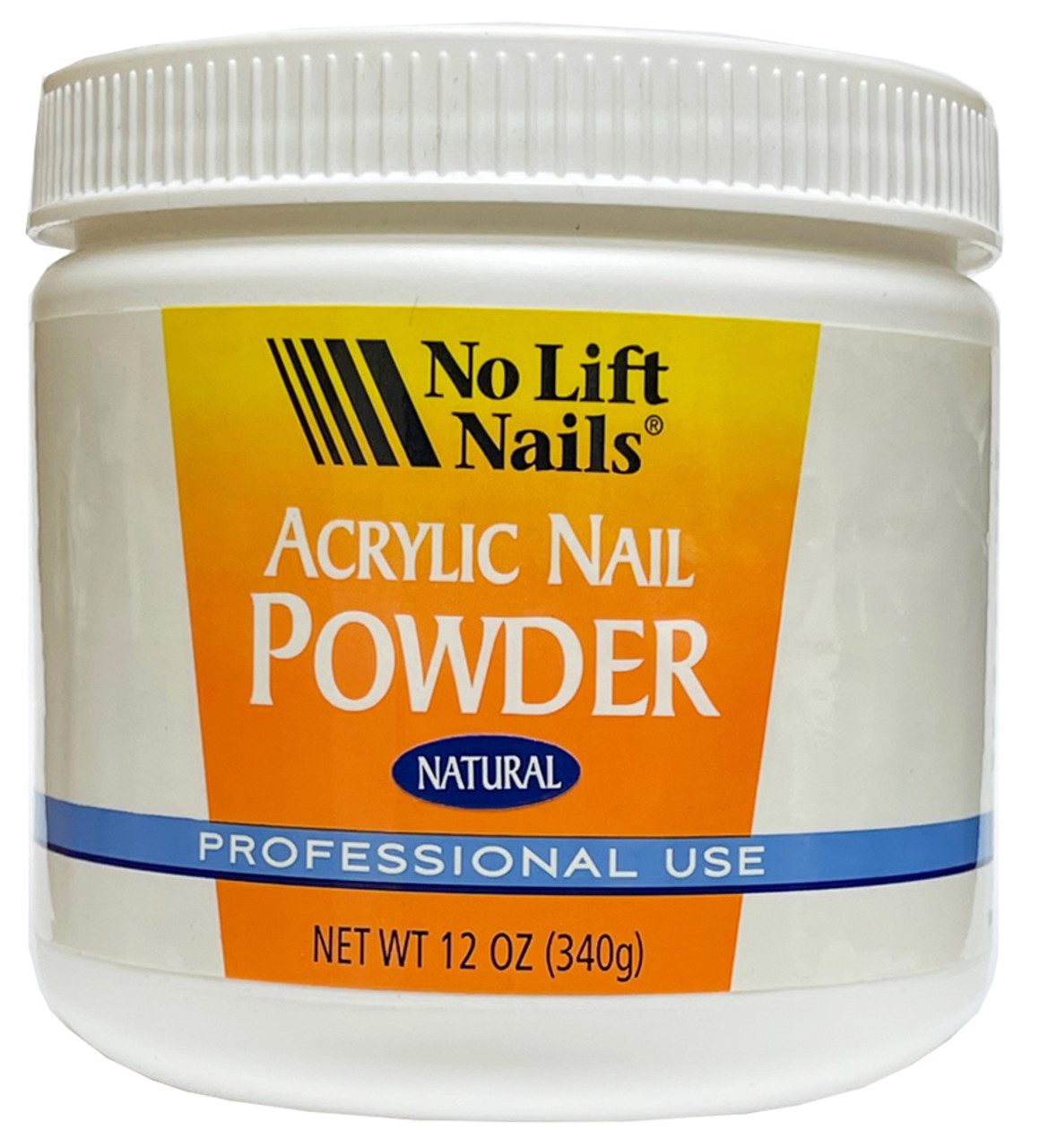 No Lift Nails Ultra Sift Acrylic Powder NATURAL - 12 oz (340g)