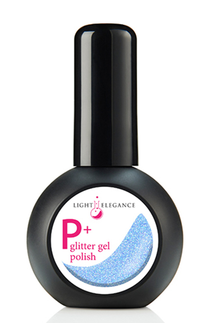 Light Elegance P+ Glitter Gel Polish Yummy Gummy - 15 ml