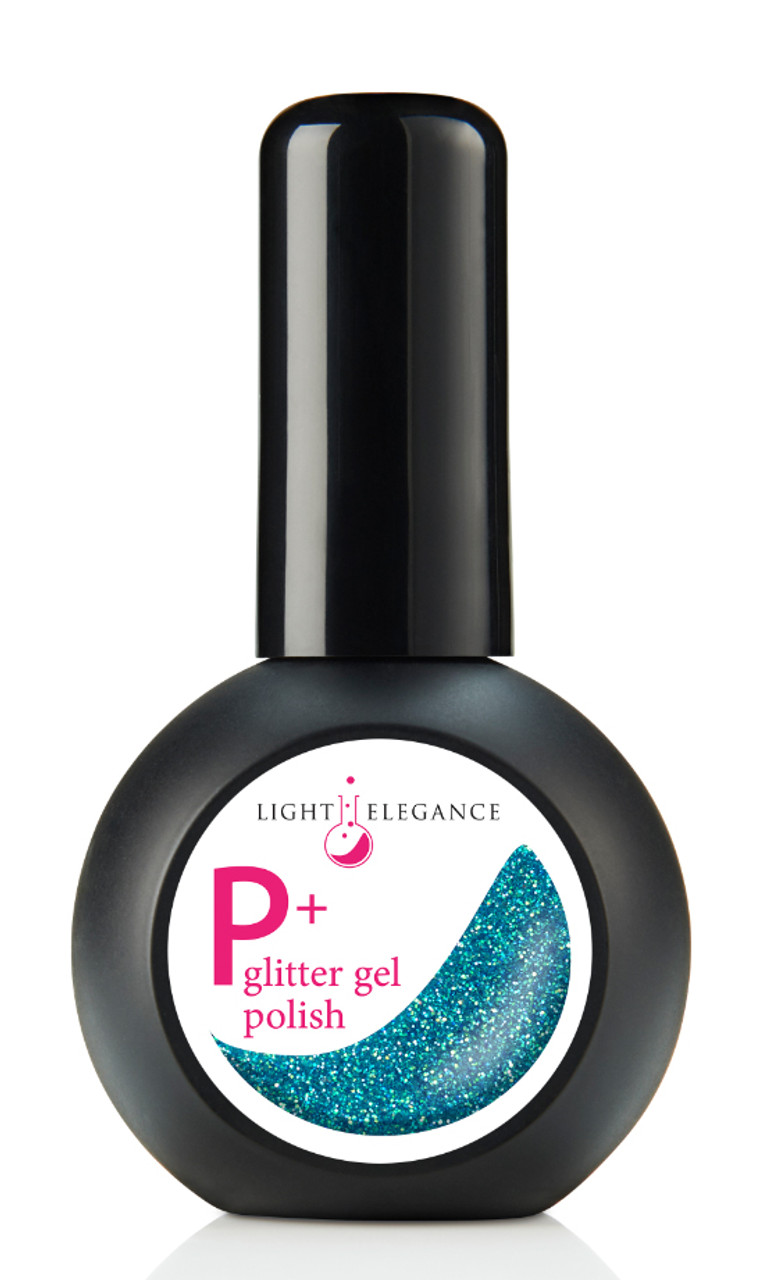 Light Elegance P+ Glitter Gel Polish Cactus Makes Perfect - 15 ml