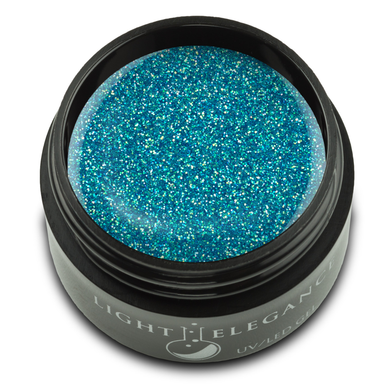 Light Elegance UV/LED Glitter Gel  Cactus Makes Perfect - .57 oz (17 ml)