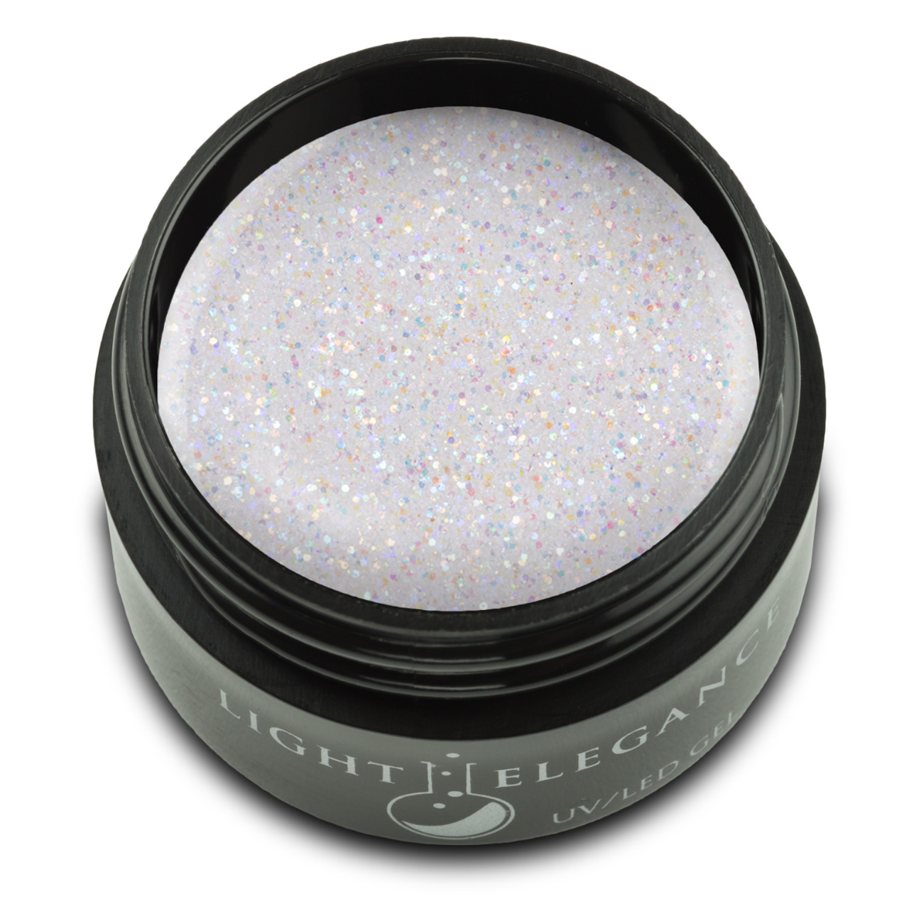Light Elegance UV/LED Glitter Gel On the Rocks - .57 oz (17 ml)