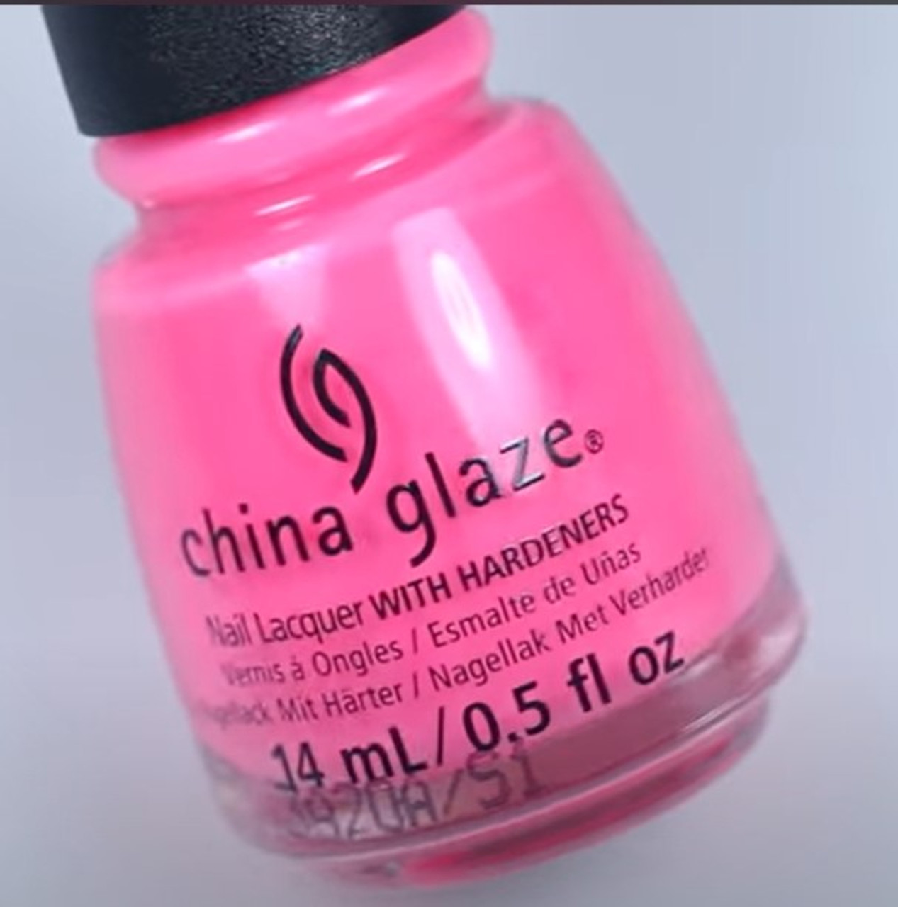 China Glaze Nail Polish Lacquer Will That Be A Cup Or A Cone? - .5oz