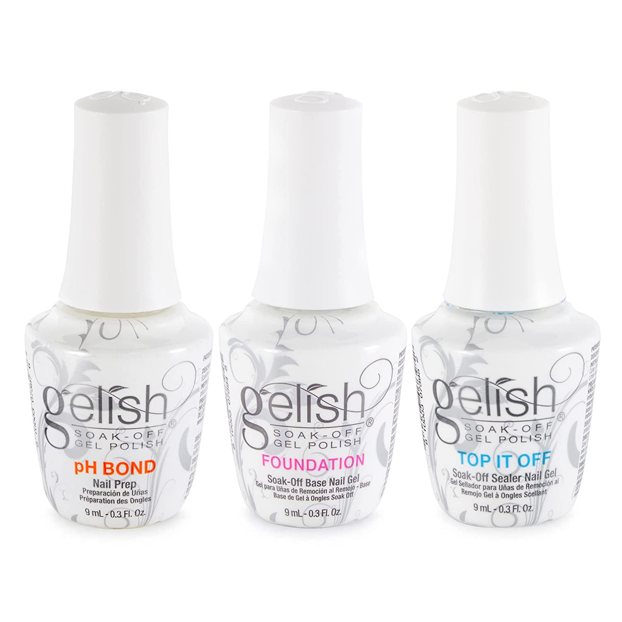 Gelish Soak-Off Essentials Trio 3-Piece Collection