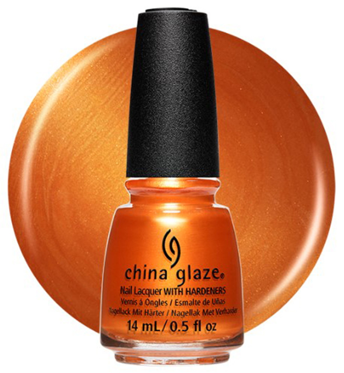 China Glaze Nail Polish Lacquer Bring the Heat - .5oz