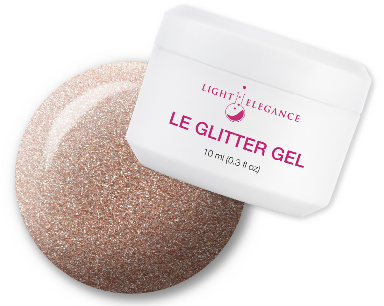 Light Elegance UV/LED Glitter Gel Pints & Quartz - 10 ml