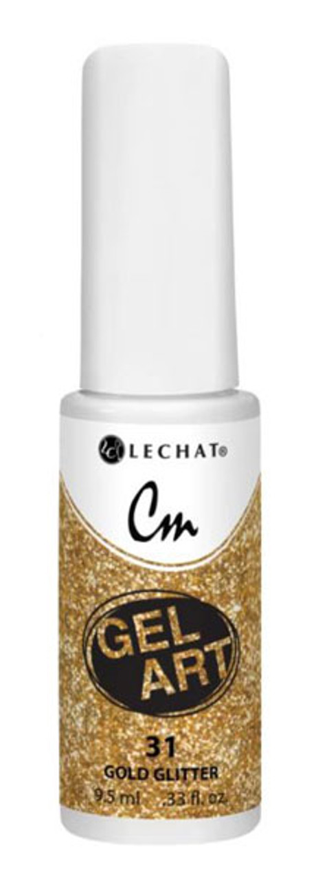 LeChat Cm Gel Art - Gold Glitter 31