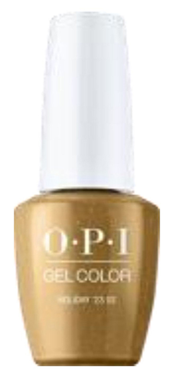 OPI GelColor Pro Health Five Golden Flings - .5 Oz / 15 mL