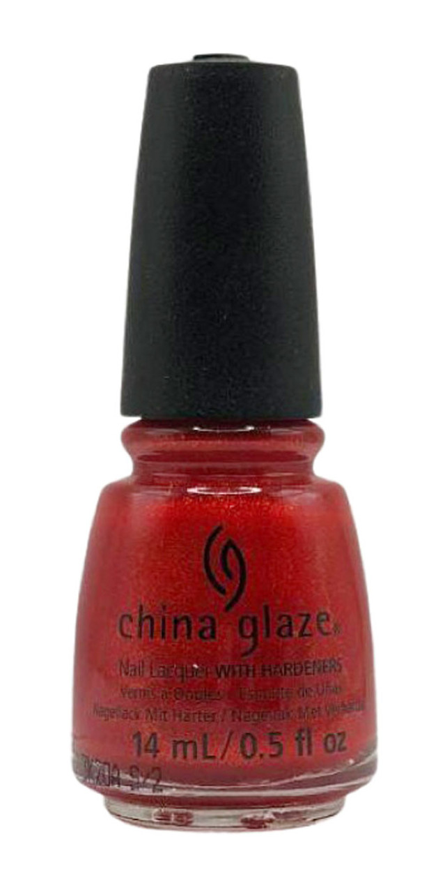 China Glaze Nail Polish Lacquer 2 Hot 2 Handle - .5oz