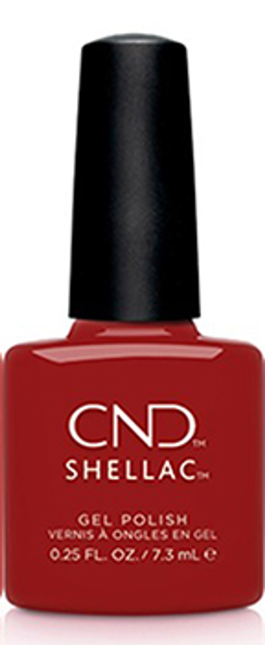 CND Shellac Gel Polish Bordeaux Babe # 365 - 0.25 fl oz