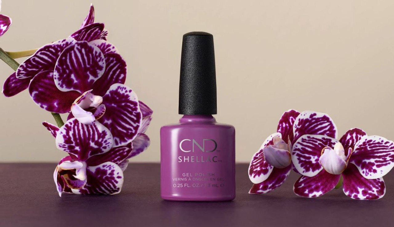 CND Shellac Gel Polish Orchid Canopy - .25 fl oz