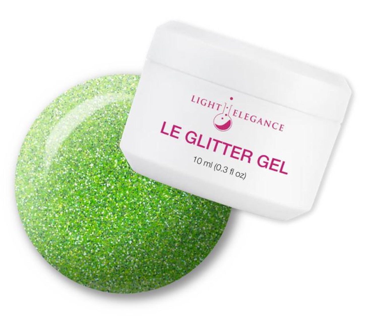 Light Elegance UV/LED Glitter Gel Kiwi To My Heart - 10 ml