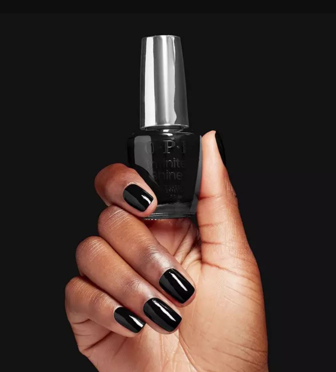 OPI Infinite Shine Black Onyx - .5 Oz / 15 mL