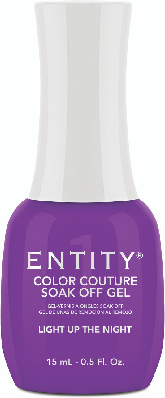 Entity Color Couture Soak Off Gel LIGHT UP THE NIGHT - 15 mL / .5 fl oz
