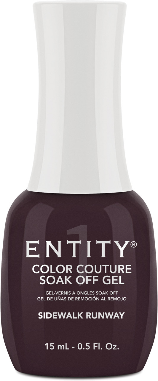 Entity Color Couture Soak Off Gel SIDEWALK RUNWAY - 15 mL / .5 fl oz