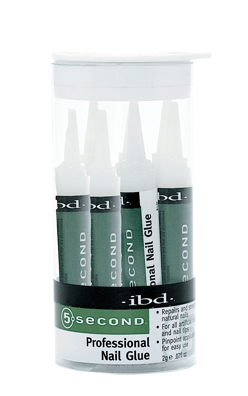 ibd 5 second Professional Nail Glue - 5 Pack
